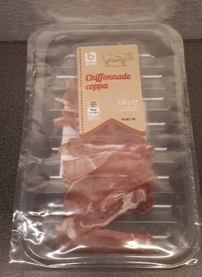 Chiffonnade Coppa front packaging