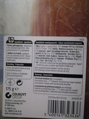 Unknown front packaging