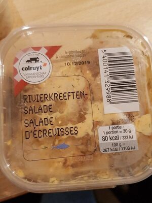 Salade d'écrevisses