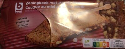 Couque au miel au sucre perlé