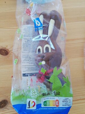 Lapin en chocolat front packaging