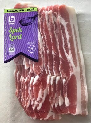 Gezouten spek/ Lard salé