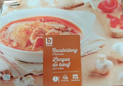 Langue de boeuf sauce madère