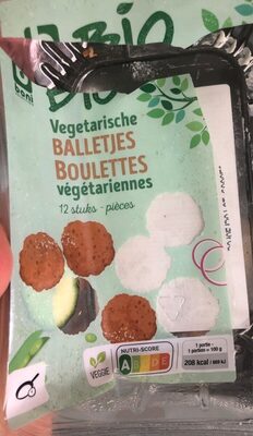 Boulettes vegetariennes front packaging