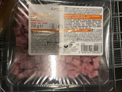 Hamblokjes -dés de jambon