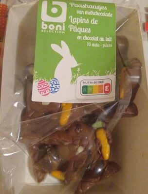 Lapins de paques front packaging