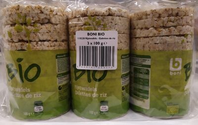 Galettes de riz front packaging