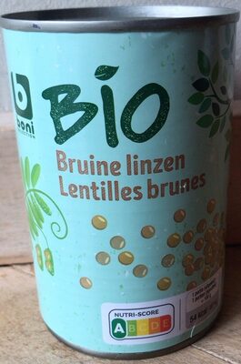 Lentilles brunes front packaging