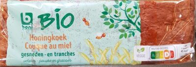 Couque au miel front packaging