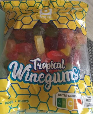 Tropical Winegums front packaging