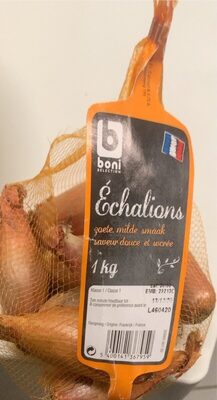 Échalions front packaging