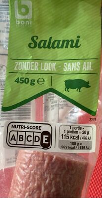 Salami zonder look front packaging