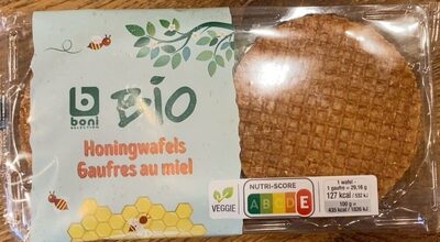 gaufres au miel front packaging