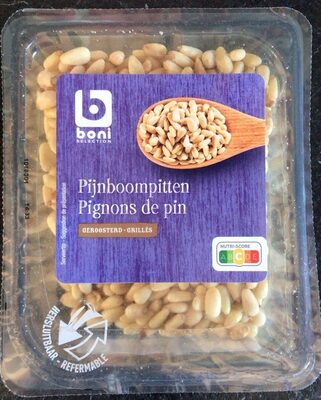 Pignons de pin front packaging