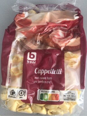 Capeletti jambon cru
