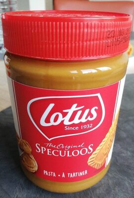 Pate de speculoos front packaging