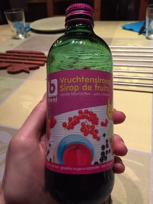 Sirop de Fruits front packaging