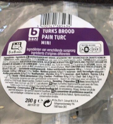 Turks Brood front packaging