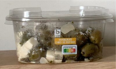 Olives & cubes de fromage