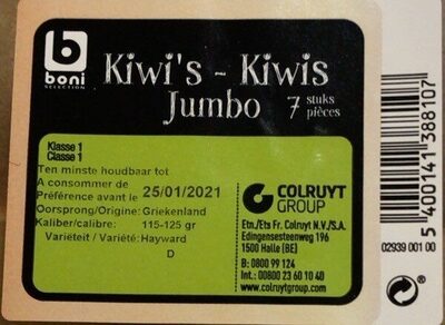 Kiwi’s jumbo