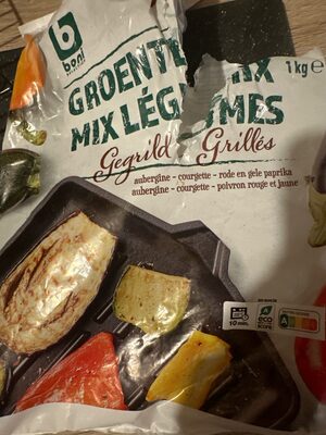 Melange de legumes grilles front packaging