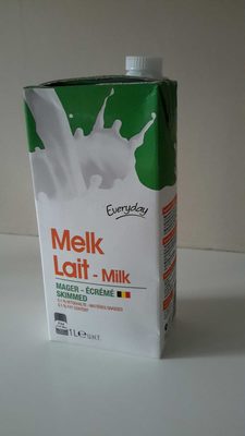 Milk front packaging