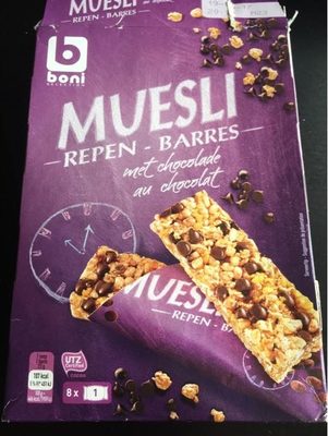 Muesli Repen Met Chocolade - Barres Au Chocolat