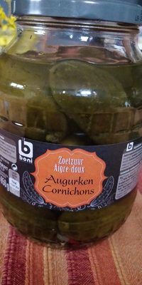 Cornichons front packaging