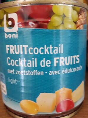 Cocktail de fruits front packaging