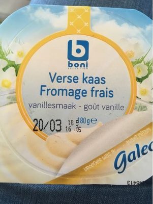 Fromage Frais Vanille front packaging