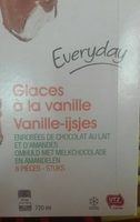 Glaces vanille