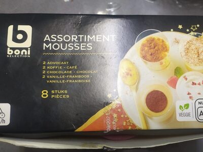 Assortiment mousses