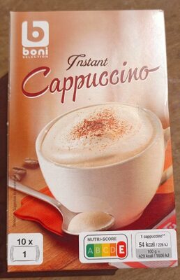 Instant cappuccino