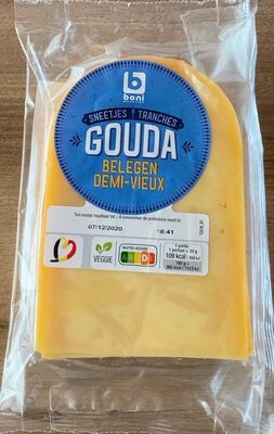 Gouda demi-vieux front packaging