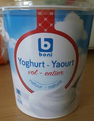 Yoghurt vol natuur front packaging