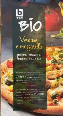 Bio Pizza Verdure e Mozzarella