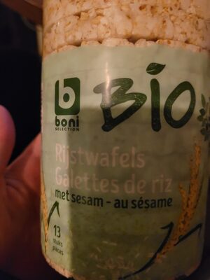 Galettes de riz au sésame