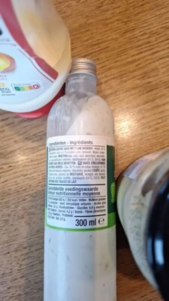 b boni SELECTION DRESSING Fijne kruiden Fínes herb ingredients label