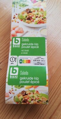 Salade poulet épicé au taboulé