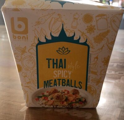 Thai spicy meatballs