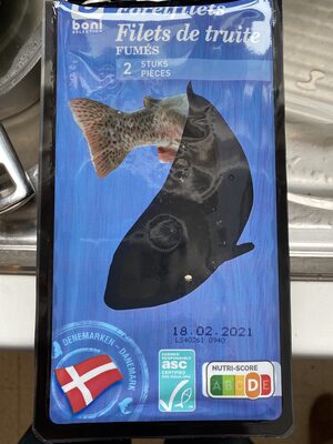 Filets de truite FUMÉS
