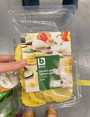 Girasoli légumes grillés et ricotta