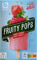 Fruity pops frais - framboise