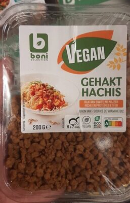 Vegan gehakt Hachis