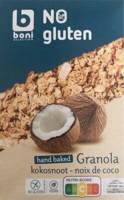 Granola kokosnoot No gluten