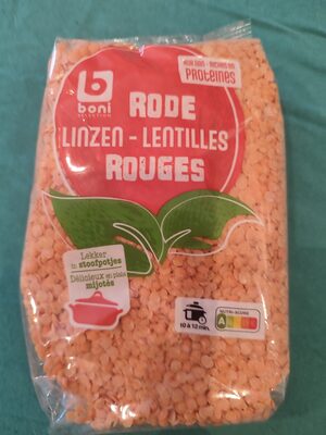 lentilles rouges