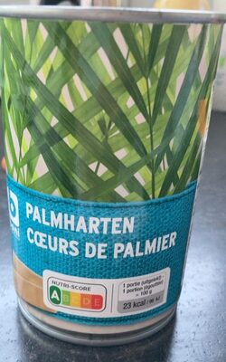 Coeurs de palmier front packaging