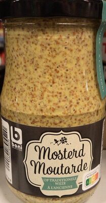 Moutarde à l’ancienne front packaging