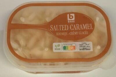 Crème glacée caramel beurre salé