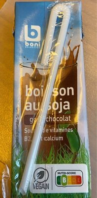 Boisson au soja gout chocolat